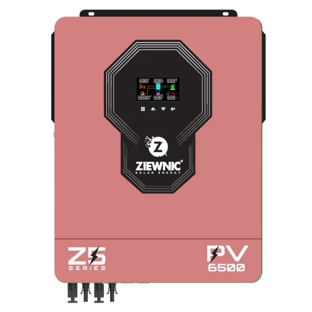 1_164_999_a7c5f3d6-20e8-48eb-9760-d19a17c24a60_1080x ZIEWNIC SOLAR ENERGY Z5 Series Hybrid Inverter 4.5 (KVA) 5G PV6500 ON/OFF/MKS/KS Solar 100% Pure Sine Wave Solar Inverter 5 Years Brand Warranty - Image 1