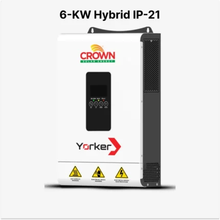 Crown Yorker 6KW IP21 Hybrid Solar Inverter