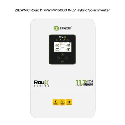Ziewnic ROUX 11.7KW Solar Inverter IP54 Aluminium Casing And Repairable Warranty