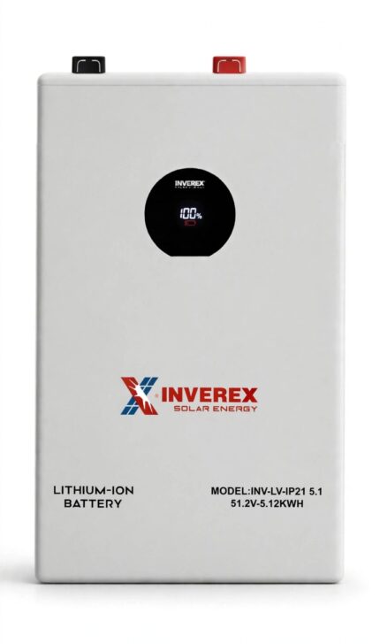 Inverex Lithium Battery 5.1kWh – with Brand Warranty